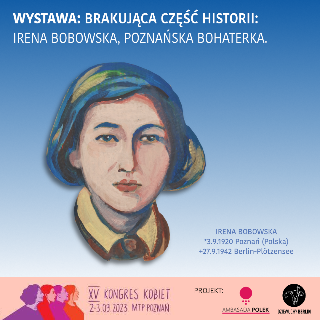 Irena Bobowska / Ausstellung auf der Frauenkongress in Poznań (2-3.9.2023)